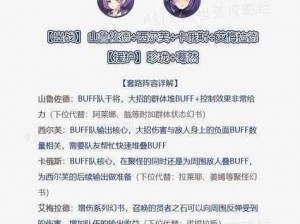 幻书启世录6-10平民阵容搭配攻略：通关秘籍与策略分享