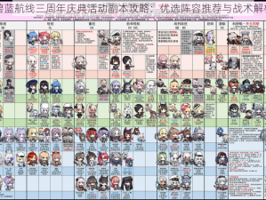 碧蓝航线三周年庆典活动副本攻略：优选阵容推荐与战术解析